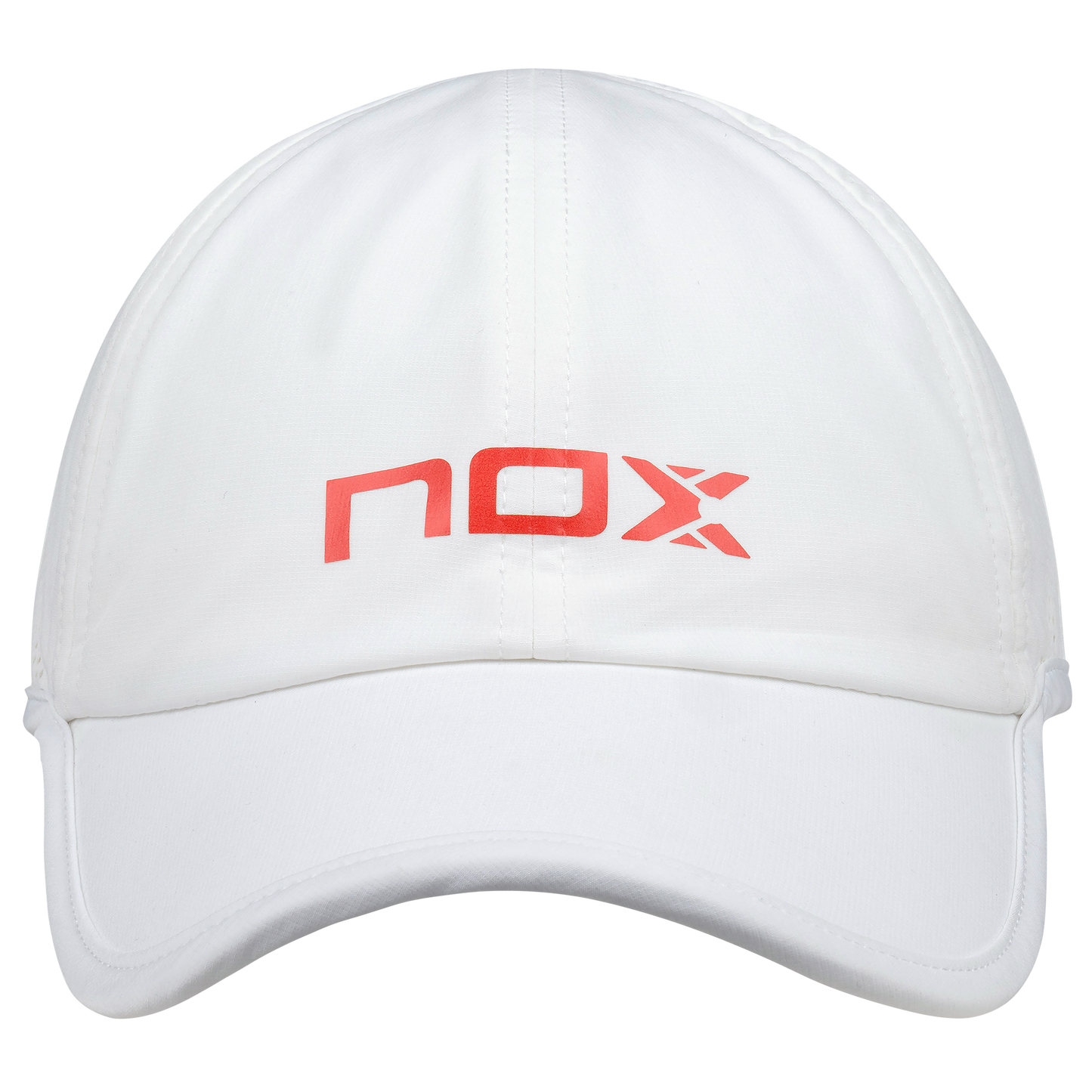 CAP WHITE/RED