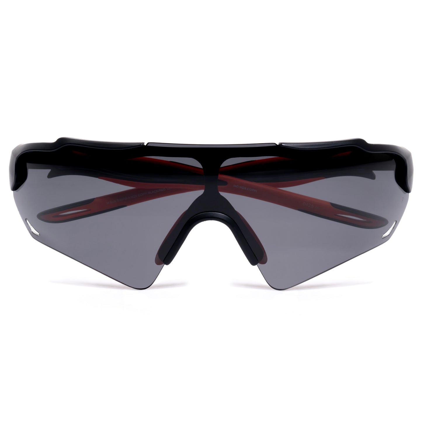 NOX NERBO SPORTS GLASSES BLACK/RED