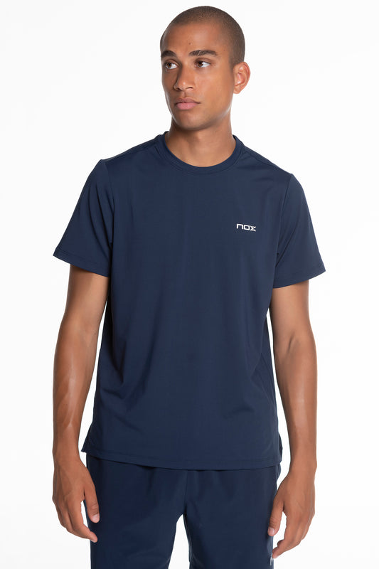 TEAM REGULAR MEN'S SPORTS T-SHIRT NAVY BLUE