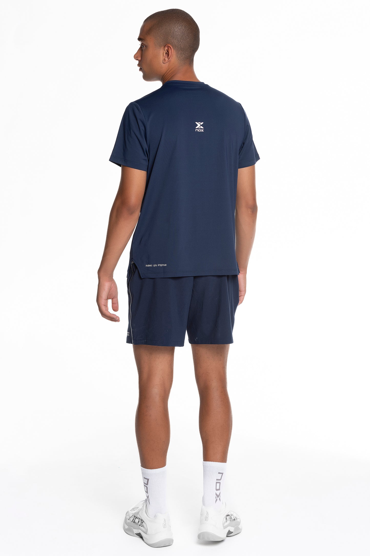 TEAM REGULAR MEN'S SPORTS T-SHIRT NAVY BLUE