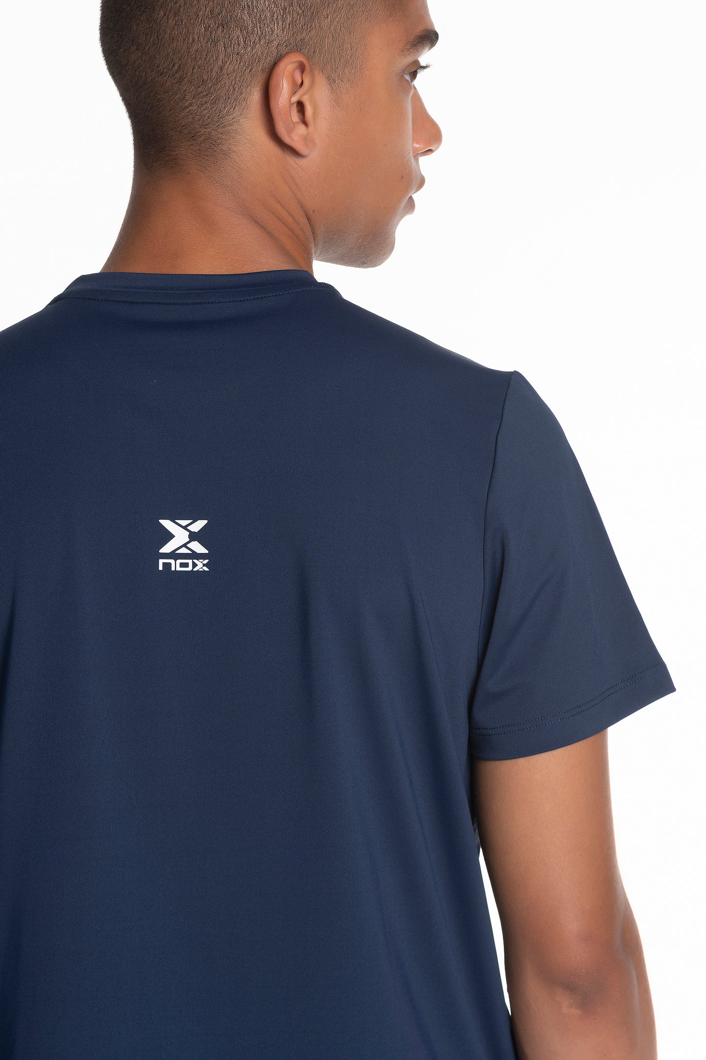 TEAM REGULAR MEN'S SPORTS T-SHIRT NAVY BLUE