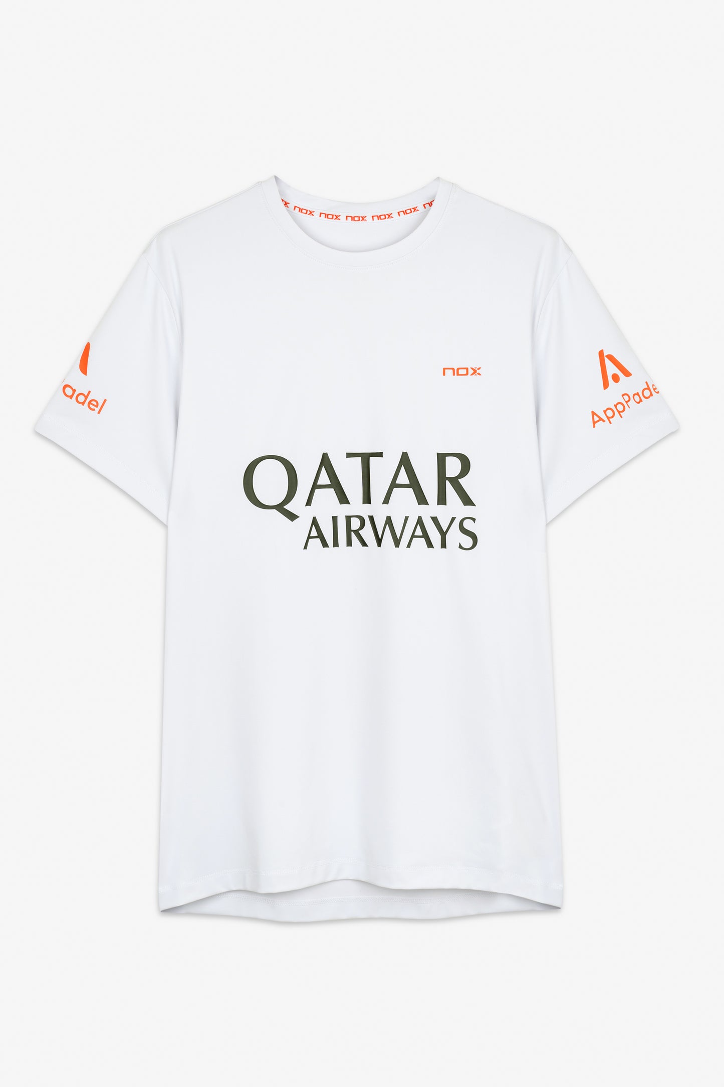 AGUSTIN TAPIA SPONSORS AT10 WHITE T-SHIRT 2025