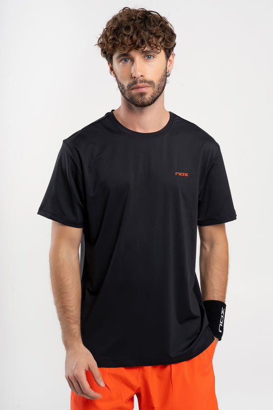 MEN'S T-SHIRT TEAM REGULAR BLACK
