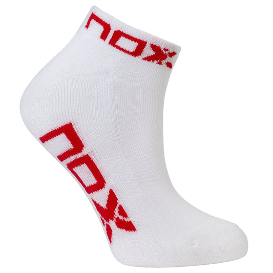 Pack of SNEAKER performance SOCKS white/red