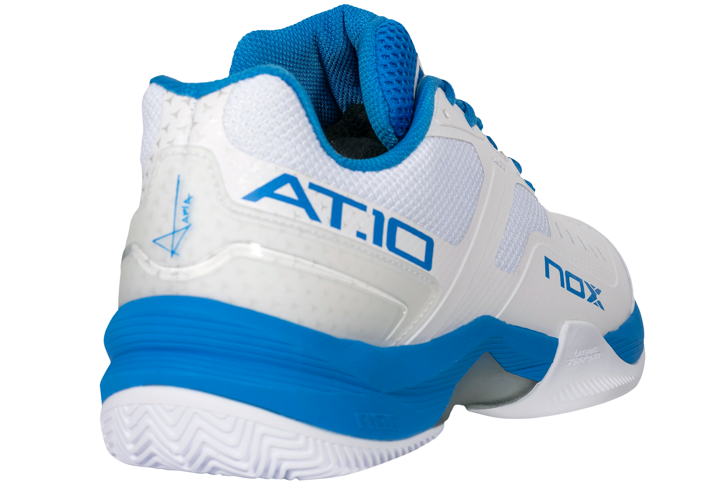 Padel Shoes AT10 White & Blue
