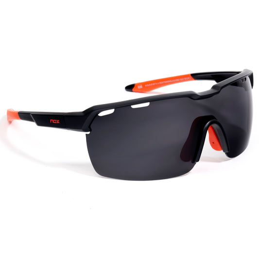 NOX TEMPO BLACK/RED SPORTS GLASSES